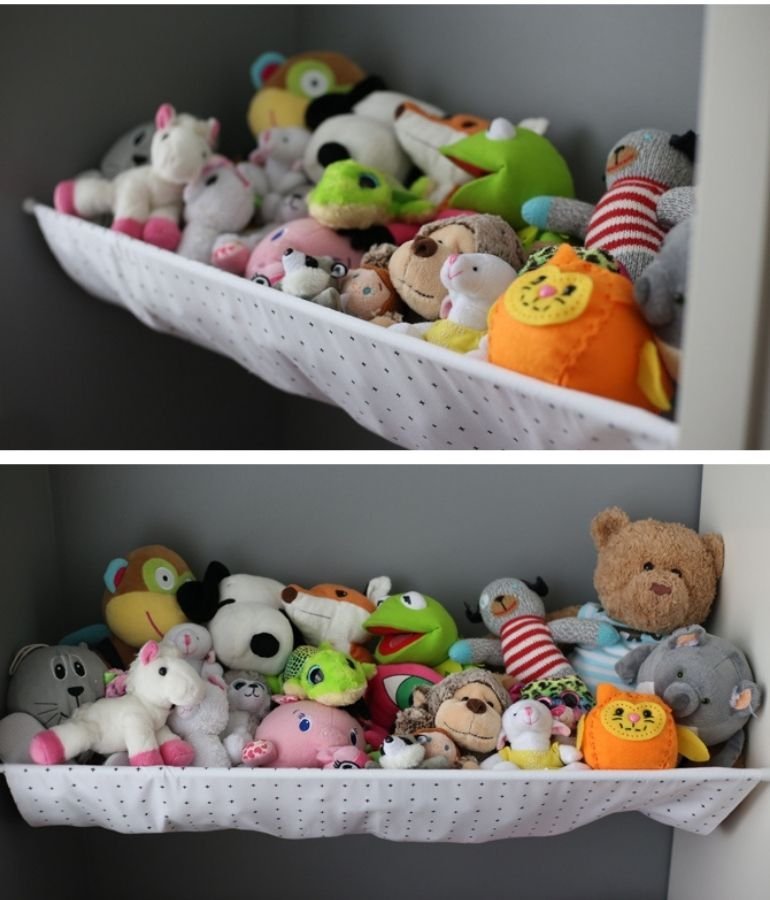 Corner Macramé Toy Hammock