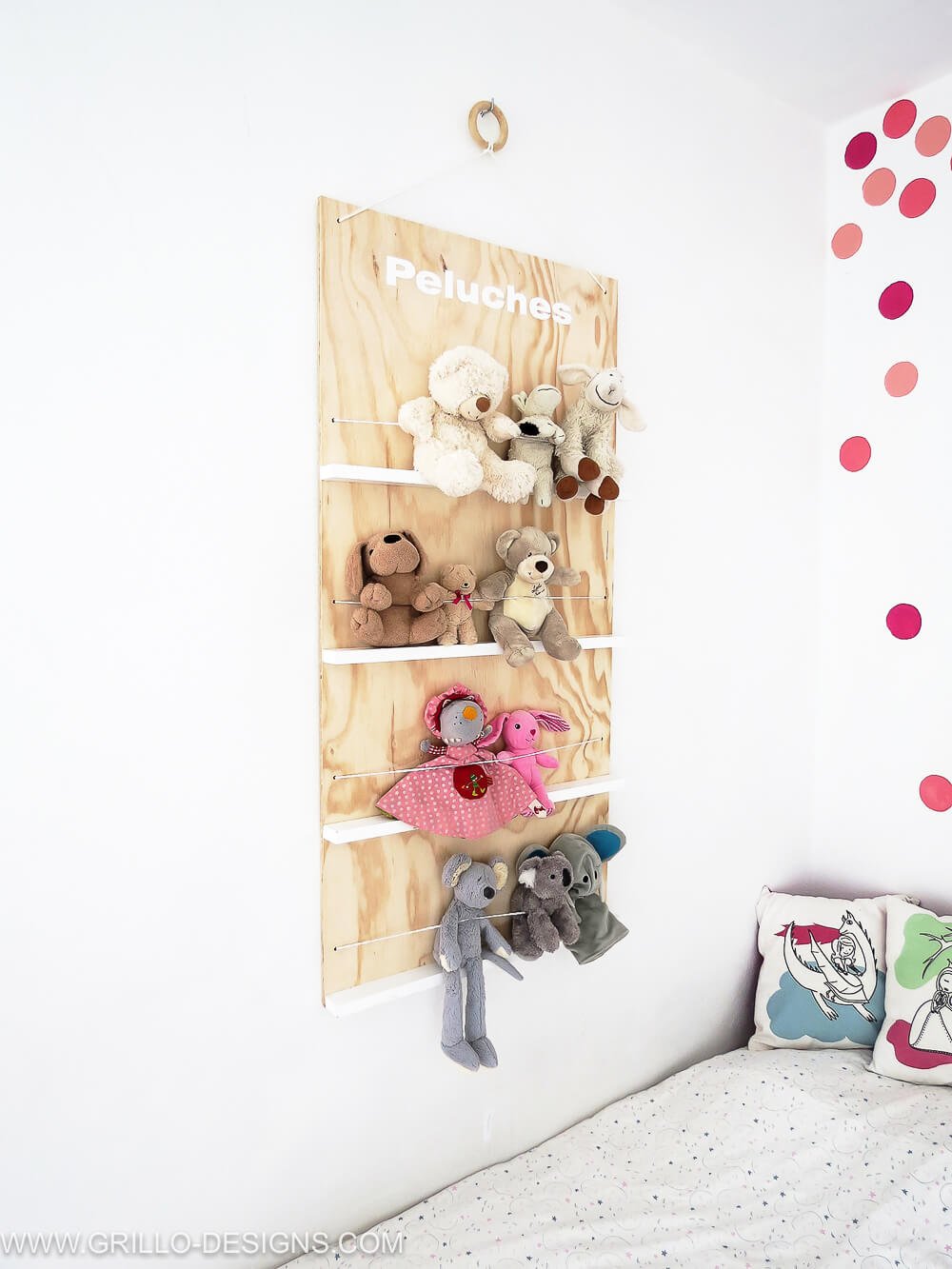 Three-Tier Hanging Door Baskets