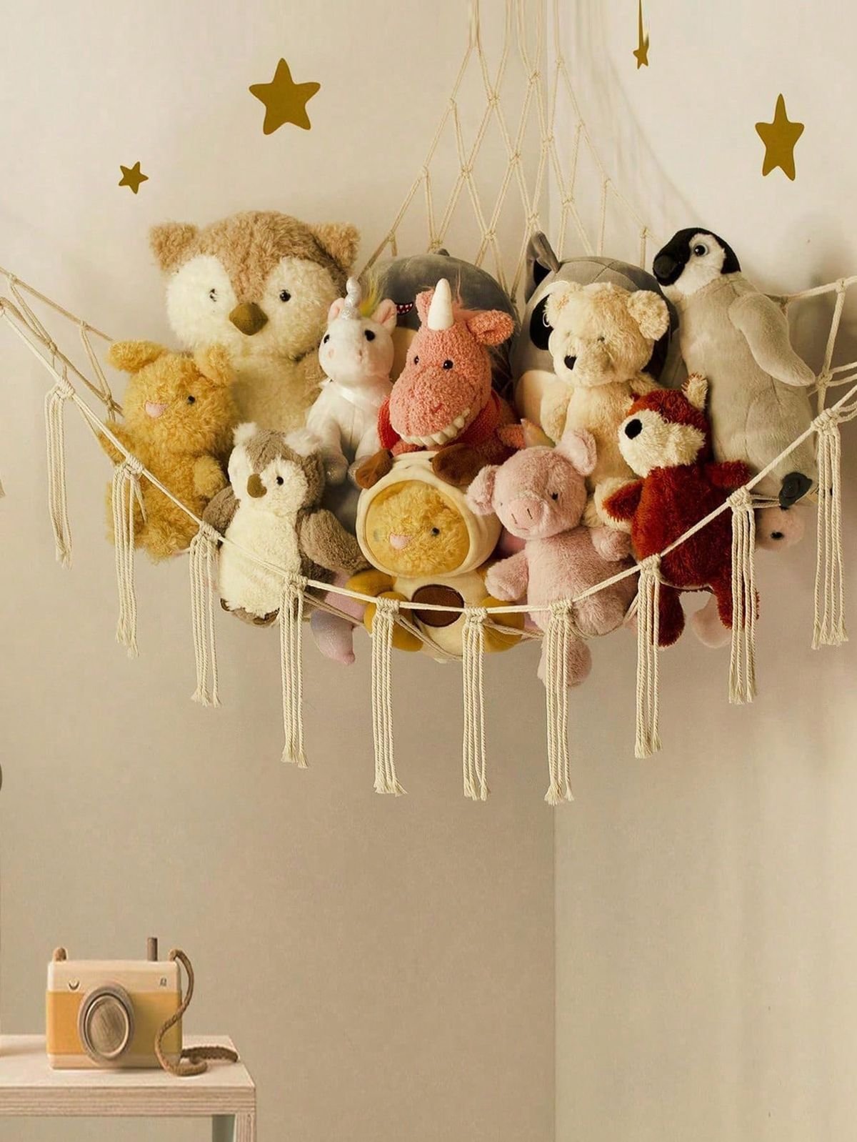 Elastic Cord Hanging Basket